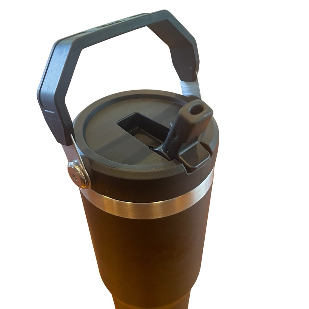 Stanley 30 Oz. IceFlow Tumbler with Flip Straw - Black
